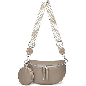 Amazon | [FairyPomu] ボディバッグ 本革 ショルダーバッグ